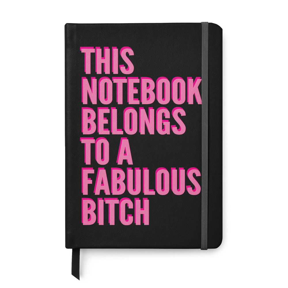 Fabulous Bitch Leather Style Notebook #6 image